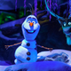 Olaf the snowman, who better look behind him if he doesn’t want to get rabies, appears in the Frozen attraction at the Epcot theme park in Florida